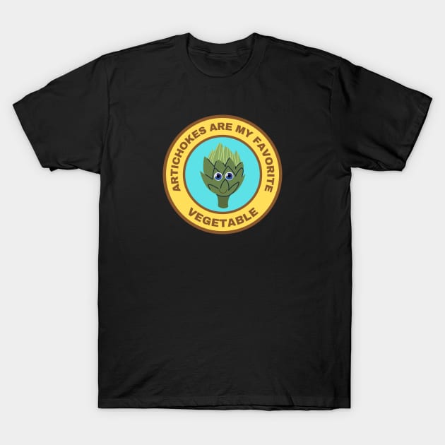 Artichokes are my favorite vegetable T-Shirt by InspiredCreative